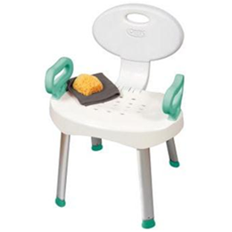 Image of Carex®: Carex EZ Bath & Shower Seat with Handles 3