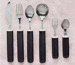 Securgrip™ Cutlery - The unique handle shape of these utensils allows a secure, confi