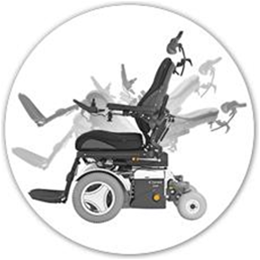C500 Corpus® 3G Front Wheel Power Wheelchair