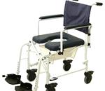 Mariner Rehab Shower Commode Chair - SHWR COMMODE 5 IN CASTER  18 INW 9153640951