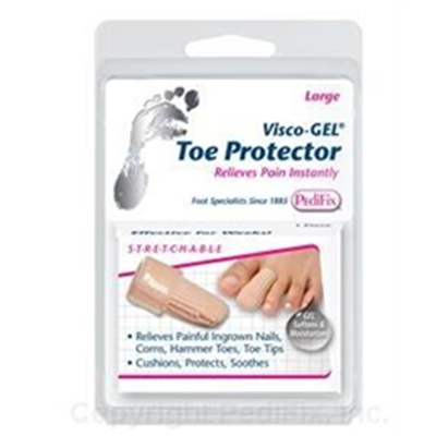 Image of Visco-GEL Fabric-Covered Toe Protector 2