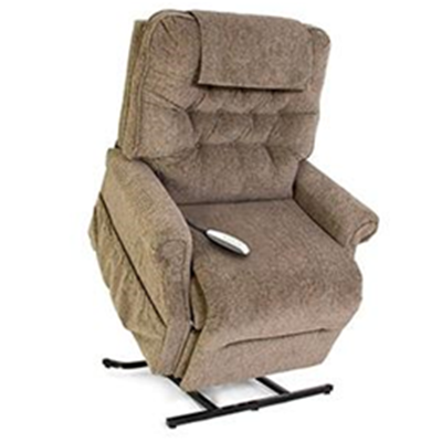 Image of Heritage Collection, 3-Position, Full Recline, Chaise Lounger Lift Chair, LC-358XL 2