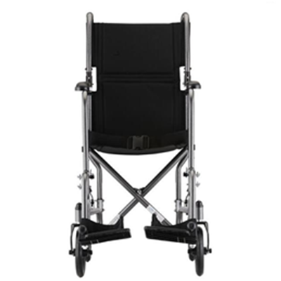 Image of 17 inch Steel Transport Chair in Hammertone 5