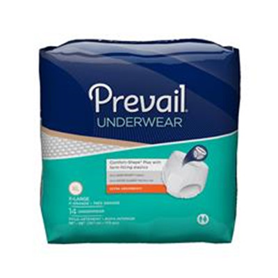 Image of Prevail Extra Absorbency Underwear:  X-Large, 4 bags of 14 (56ct.)