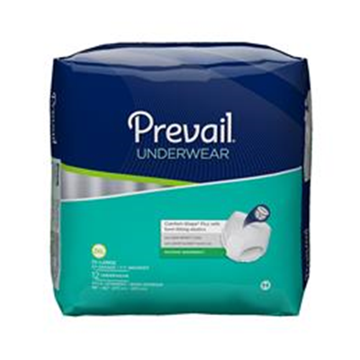 Image of Prevail Maximum Absorbency Underwear:  2x- Large, 4 bags of 12 (48ct.)