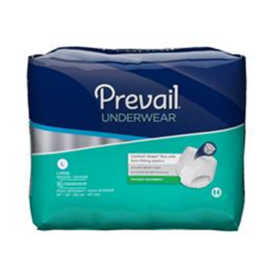 Image of Prevail Maximum Absorbency Underwear:  Large, 4 bags of 16 (64ct.)