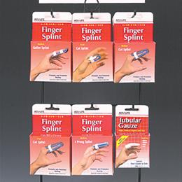 Finger Splint Display Rack (34 pcs) Finger Splint Display Rack (34 pcs)