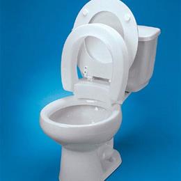 Raised Toilet Seat Standard Hinged