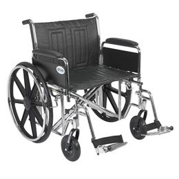 Drive :: Sentra Ec Heavy Duty Wheelchair With Various Arm Styles And Front Rigging Options