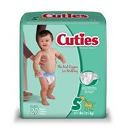 Image of CUTIE DIAPERS SIZE 5 2