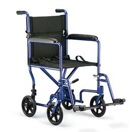 Image of Aluminum Transport Chair 1