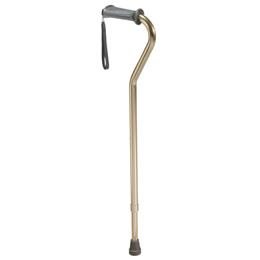 Drive :: Rehab Ortho K Grip Offset Handle Cane With Wrist Strap