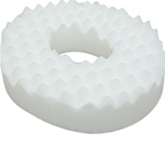 Convoluted Ring Cushion - 
    Ring-shaped cushion retains shape through repeated