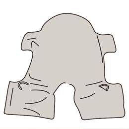 Sling Split w/ Head Support Polyester 37.5 x 29.5