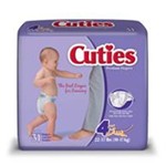 CUTIE DIAPERS SIZE 4 - First Quality Cuties Premi