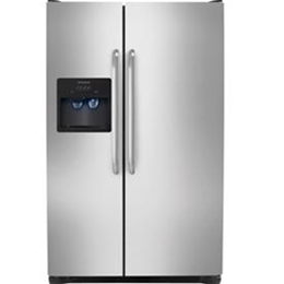 Frigidaire 26-cu ft Side-by-Side Refrigerator with Single Ice Maker