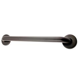 Kingston Brass 18-in Oil-Rubbed Bronze Wall Mount Grab Bar Kingston Brass 18-in Oil-Rubbed Bronze Wall Mount Grab Bar