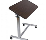Tilt Top Over Bed Table - Features fingertip convenience for both height and tilt adjustme