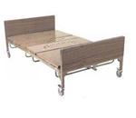 Bariatric Bed - Wide bed with a strong built frame made of steel.
