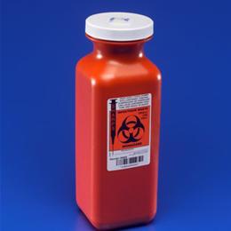 CONTAINER SHARPS 1.5QT. RED TRANSPORTBL