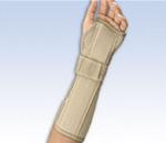 Suede-Finish Wrist &amp; Forearm Brace 8&quot; &amp; 10&quot; Series 22-441XXX (10&quot; Length) Series 22-442XXX (8&quot; Leng - Stabilizes the wrist following strains, sprains or after cast re