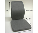 Sacro-Ease Seat Supports - The Models BRC, BRSCM and BRNC come with an additional 1&quot; of pad