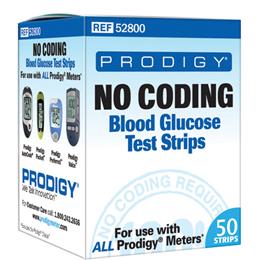Prodigy Preferred Blood Glucose No Coding Strips Bx/50