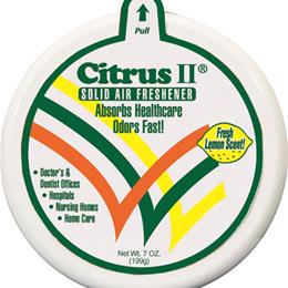 Citrus II Solid Air Freshener 8 oz. Original Lemon Scent