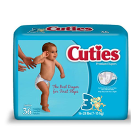 First Quality :: CUTIE DIAPERS