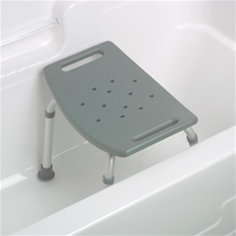 Bathroom Safety - Medline - Aluminum Bath Bench without Back