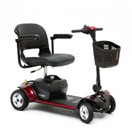 Pride Mobility Products :: Go-Go Elite Traveller® Plus 4-Wheel Scooter