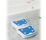 Portable Bath Step - 
Makes getting in and out of the bath tub easy and safe.&lt;