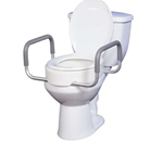 Seat Rizer with Removable Arms - 
    Allows individual to use their existing toilet sea