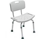 Platinum Collection Bath Seat - Anodized aluminum frame is lightweight, durable and rust-resista