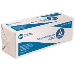 Gauze Sponges Bulk Non-Sterile 2 X 2 -8ply Bag/200 Gauze Sponges Bulk Non-Sterile 2 X 2 -8ply Bag/200