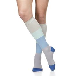 WOMEN'S COLOR BLOCK: SEA GLASS & GREY (NYLON)