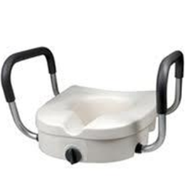 Roscoe Medical :: Locking Raised Toilet Seat with Arms