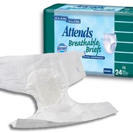 Extra Absorbent Breathable Briefs - Image Number 15867