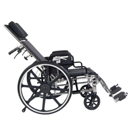 Image of Viper Plus Light Weight Reclining Wheelchair With Elevating Leg Rest And Various Flip Back Arm Styles