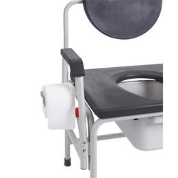 Image of Bariatric Drop Arm Bedside Commode Seat 6
