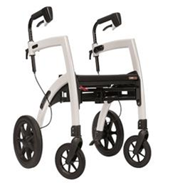 Rollz Motion Transport Chair/Rollator Combo