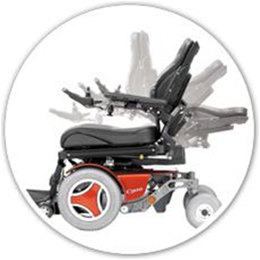 Image of C300 Corpus®- Front Wheel Power Wheelchair 3