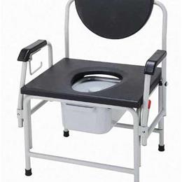 Drive Medical :: Bariatric Drop-Arm Commode Heavy Duty  Large Assembled