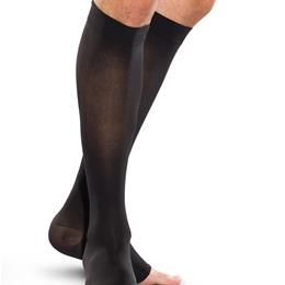 Image of Men's & Women's Moderate Support Knee High Open Toe 2