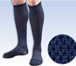 Activa&#174; Men&#39;s Patterned Casual Socks 15-20 mm Hg Series H24 (Herringbone Pattern) - Help to prevent and relieve leg fatigue and heaviness, ankle and