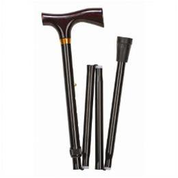 Folding Cane with Carry Pouch