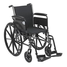 Image of Cruiser III Light Weight Wheelchair With Various Flip Back Arm Styles And Front Rigging Options
