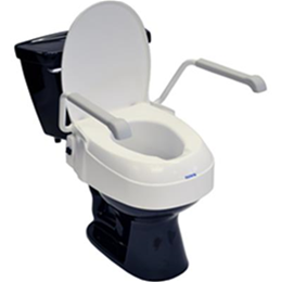 Aquatec A900 Toilet Seat Riser, 2-6