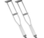 Invacare Quick Change Crutches Adult - The Invacare Adult Quick-Change Crutch is easy to adjust and pro