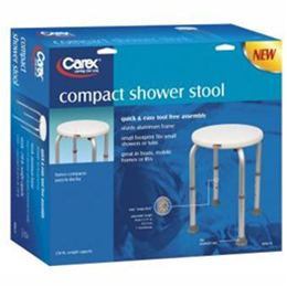 Image of Carex®: Compact Shower Stool 2